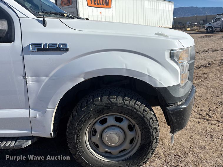 image for item EU4851 2017 Ford F150 Ext. Cab pickup truck