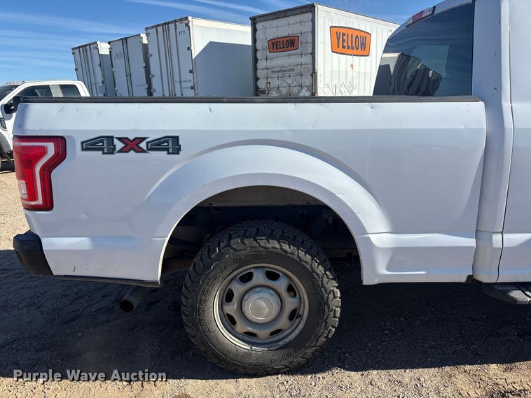 image for item EU4851 2017 Ford F150 Ext. Cab pickup truck