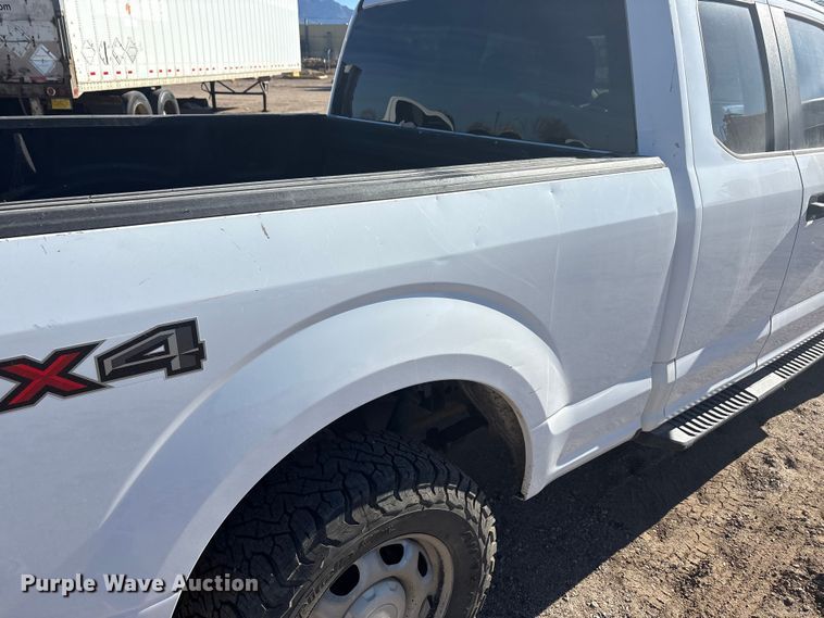 image for item EU4851 2017 Ford F150 Ext. Cab pickup truck