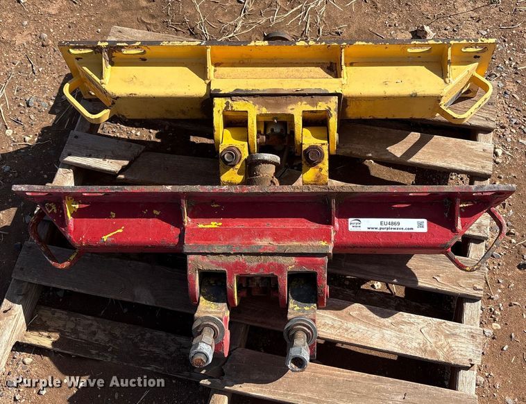 image for item EU4869 (2) piggyback hitch mounts