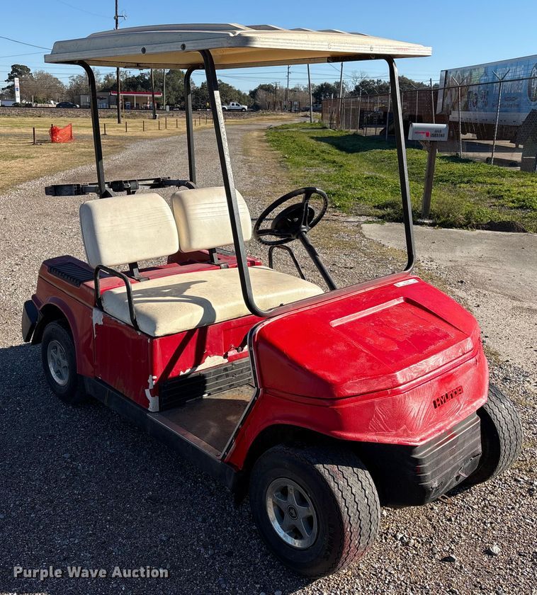 image for item EU7340 1991 Hyundai HGG-1 golf cart