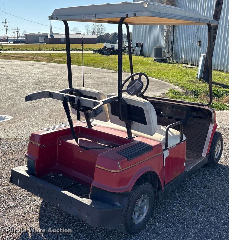 image for item EU7340 1991 Hyundai HGG-1 golf cart