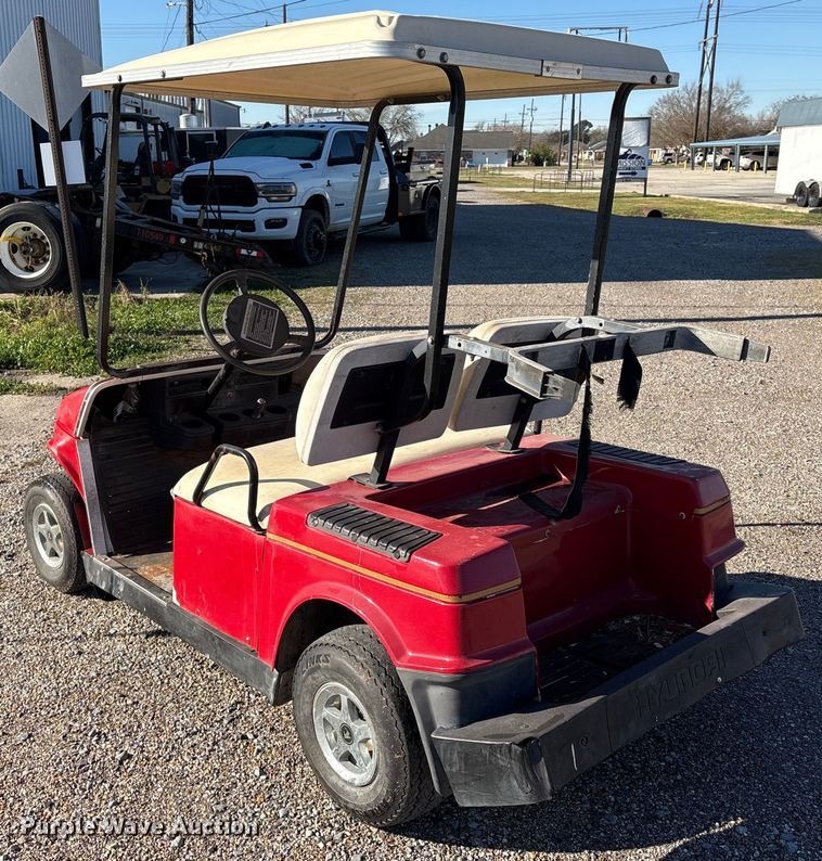 image for item EU7340 1991 Hyundai HGG-1 golf cart