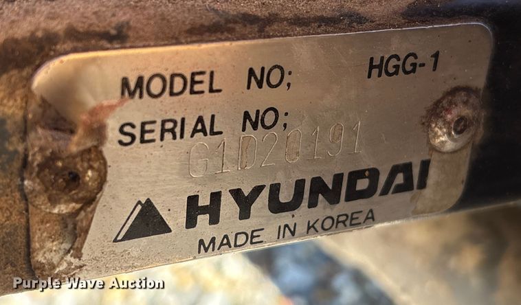 image for item EU7340 1991 Hyundai HGG-1 golf cart