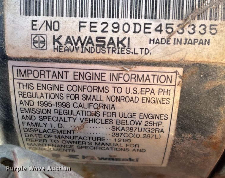 image for item EU7341 Kawasaki Mule utility vehicle