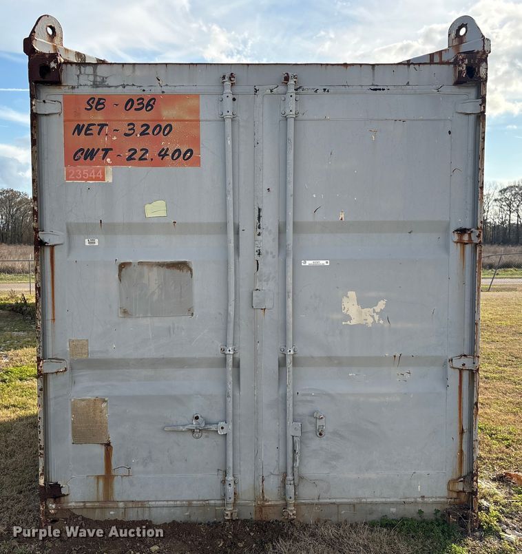 image for item EU7377 2003 CIMC 021NS12 shipping container