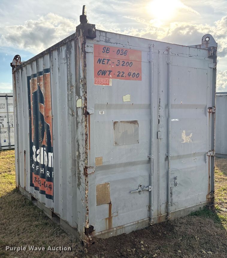 image for item EU7377 2003 CIMC 021NS12 shipping container