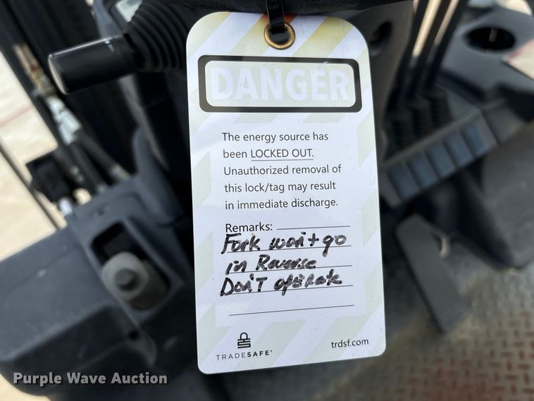 image for item EU7381 2016 UniCarriers PF50 forklift