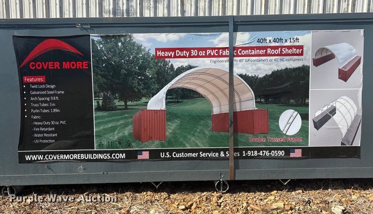 image for item EV2685 Cover More C4040S container shelter