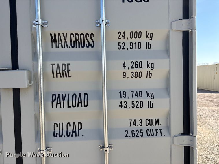 image for item EV2702 2025 shipping container