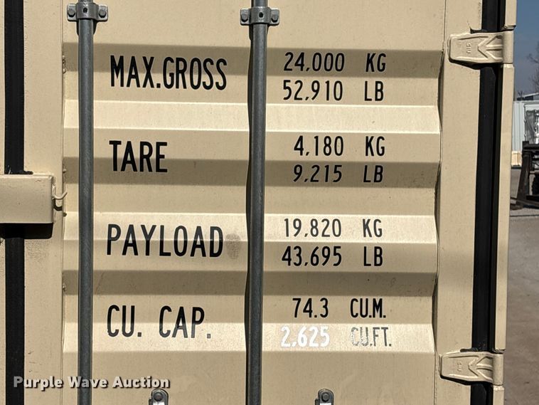 image for item EV2703 2025 shipping container