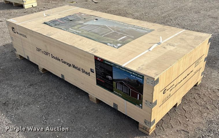 image for item EV2717 KJ K2223G metal garage