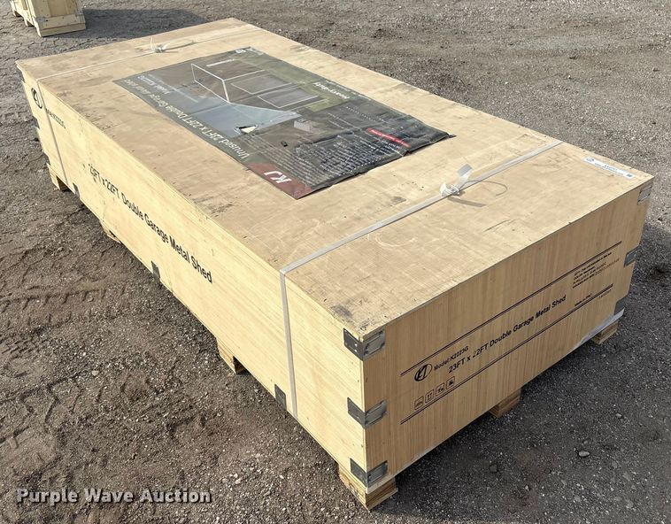 image for item EV2717 KJ K2223G metal garage