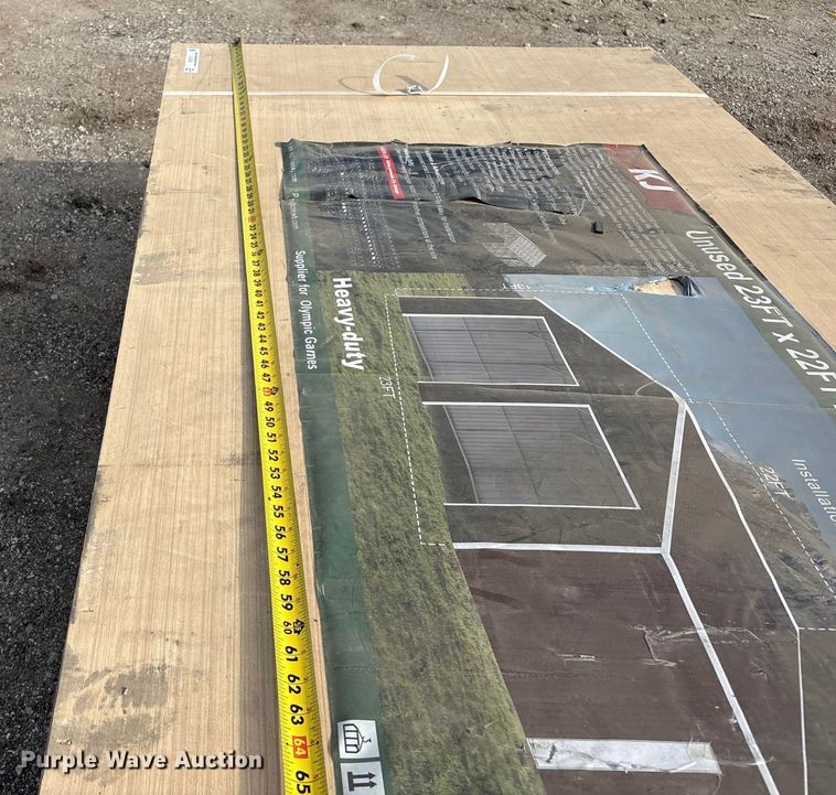 image for item EV2717 KJ K2223G metal garage