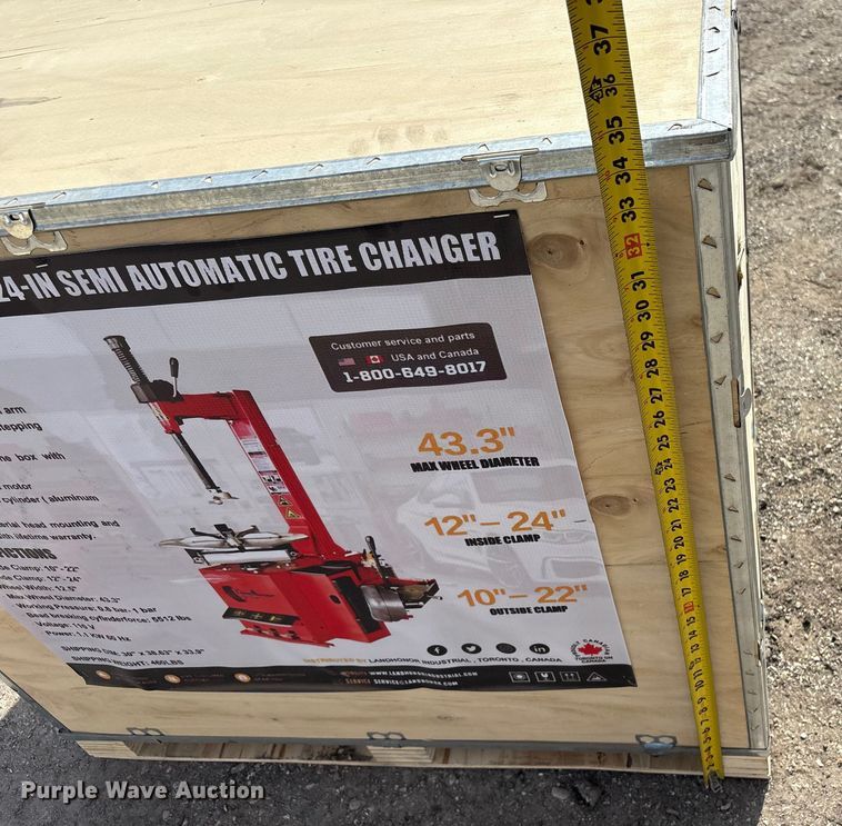 image for item EV2722 Land Honor LHR-TC24 tire machine