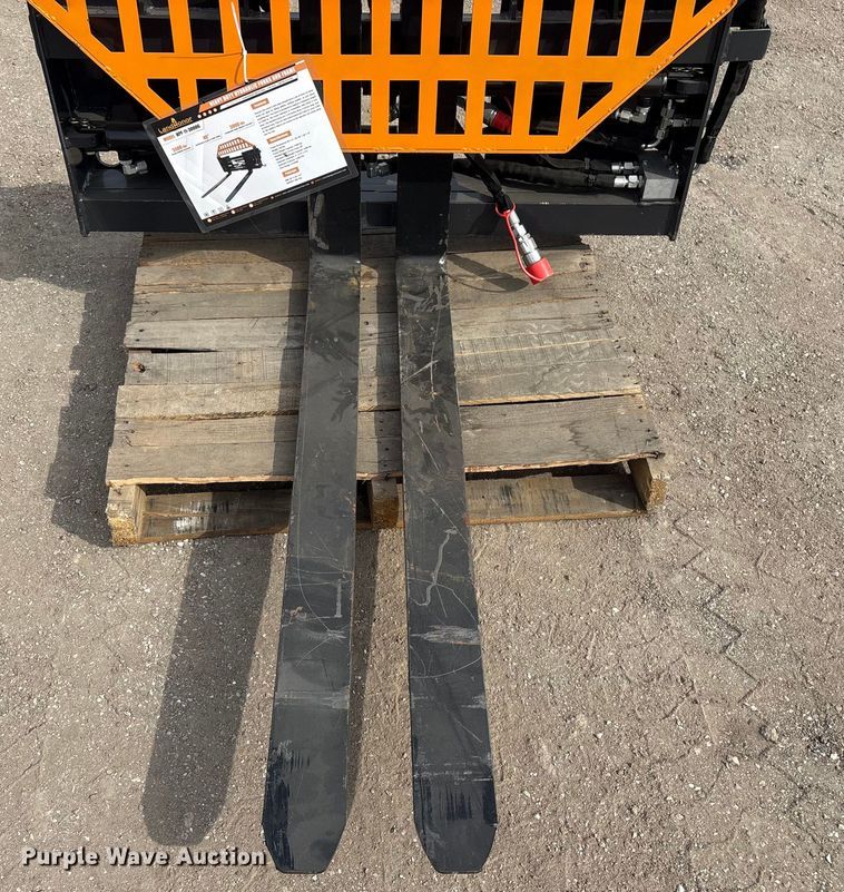 image for item EV2736 2025 Land Honor HPF-11-3000G skid steer forks