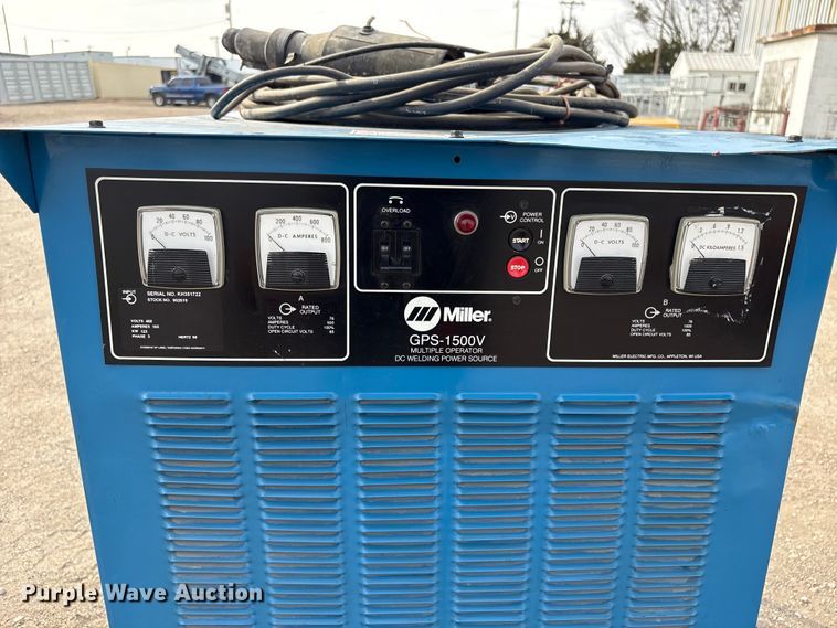 image for item EV2737 Miller GPS-1500V welder