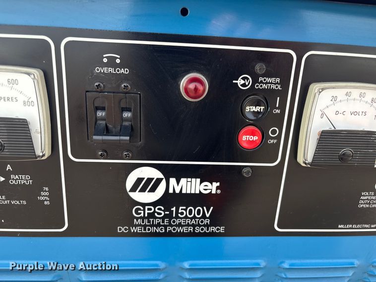 image for item EV2737 Miller GPS-1500V welder