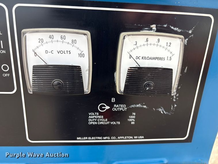 image for item EV2737 Miller GPS-1500V welder