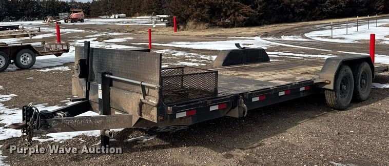image for item FB0627 2020 Titan Trailer Mfg Titan Trailer Mfg tilt deck equipment trailer