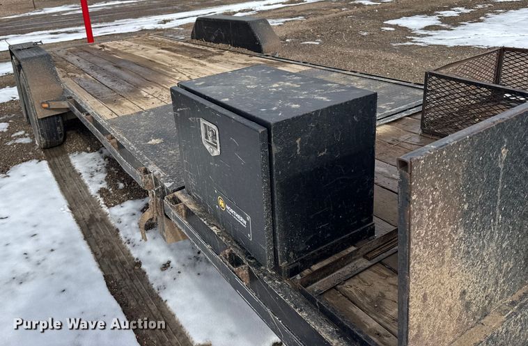 image for item FB0627 2020 Titan Trailer Mfg Titan Trailer Mfg tilt deck equipment trailer