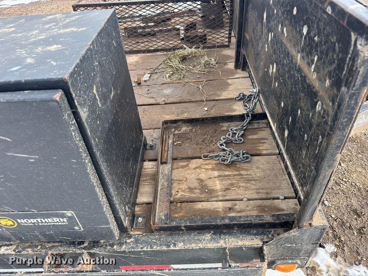 image for item FB0627 2020 Titan Trailer Mfg Titan Trailer Mfg tilt deck equipment trailer