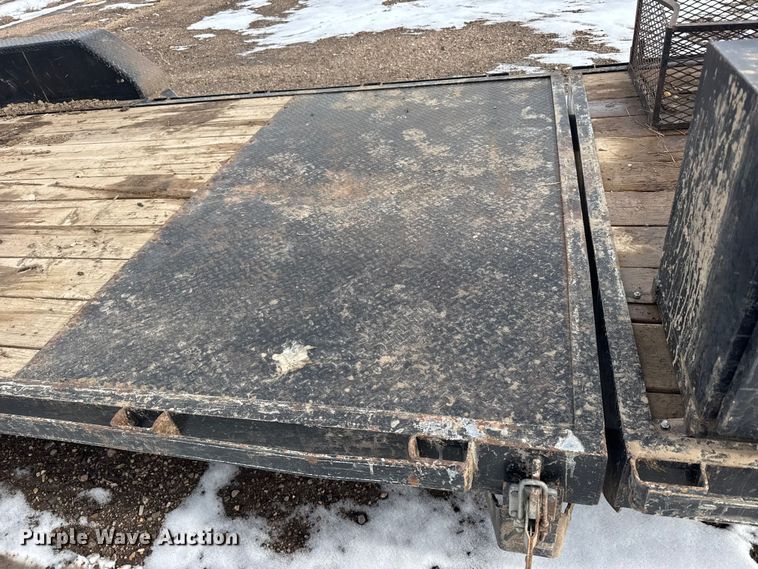 image for item FB0627 2020 Titan Trailer Mfg Titan Trailer Mfg tilt deck equipment trailer