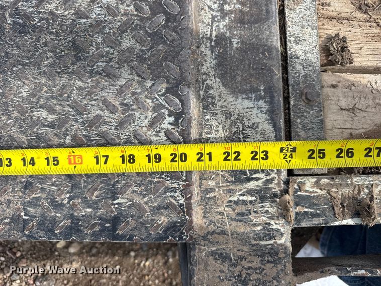 image for item FB0627 2020 Titan Trailer Mfg Titan Trailer Mfg tilt deck equipment trailer