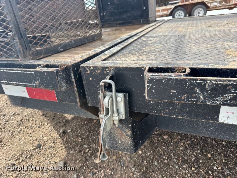 image for item FB0627 2020 Titan Trailer Mfg Titan Trailer Mfg tilt deck equipment trailer