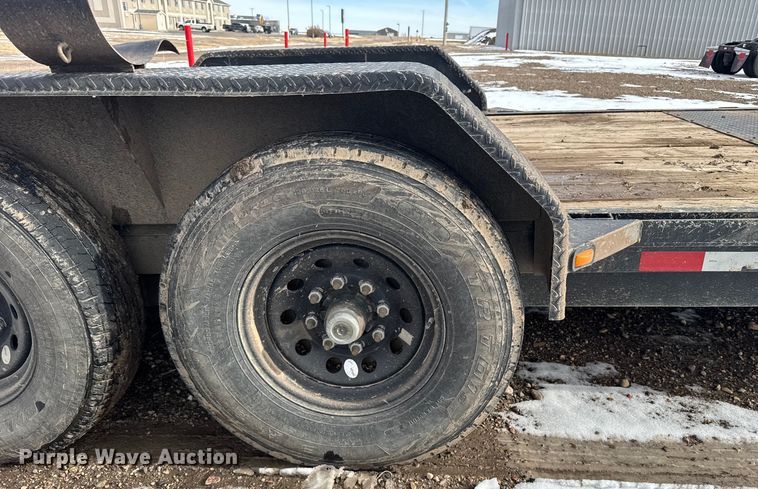 image for item FB0627 2020 Titan Trailer Mfg Titan Trailer Mfg tilt deck equipment trailer