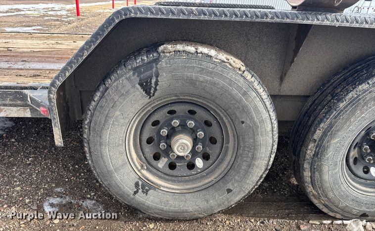 image for item FB0627 2020 Titan Trailer Mfg Titan Trailer Mfg tilt deck equipment trailer