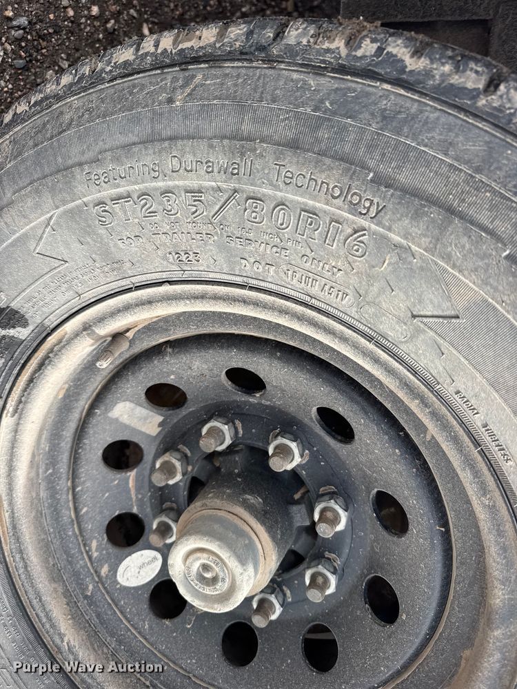 image for item FB0627 2020 Titan Trailer Mfg Titan Trailer Mfg tilt deck equipment trailer