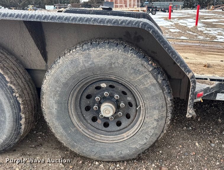 image for item FB0627 2020 Titan Trailer Mfg Titan Trailer Mfg tilt deck equipment trailer