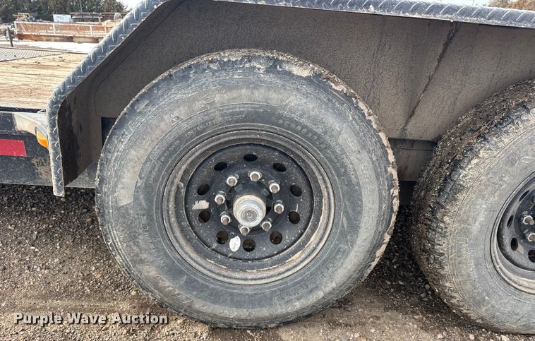 image for item FB0627 2020 Titan Trailer Mfg Titan Trailer Mfg tilt deck equipment trailer