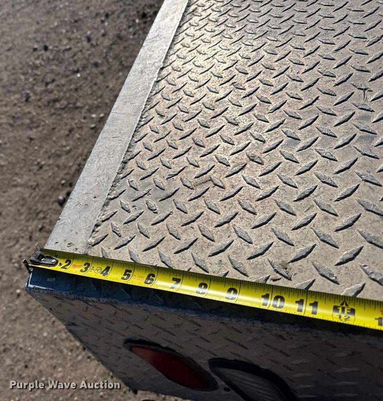 image for item FB0632 2017 RAM 3500 Crew Cab flatbed pickup truck