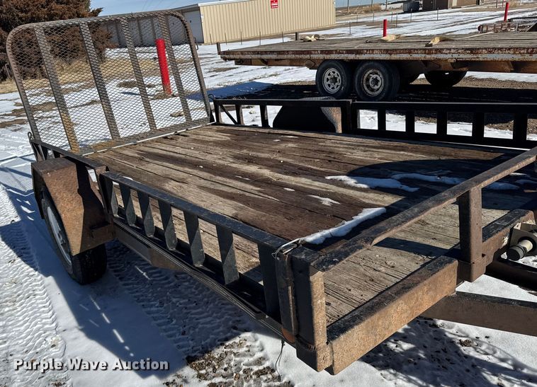 image for item FB0641 2011 PJ utility trailer