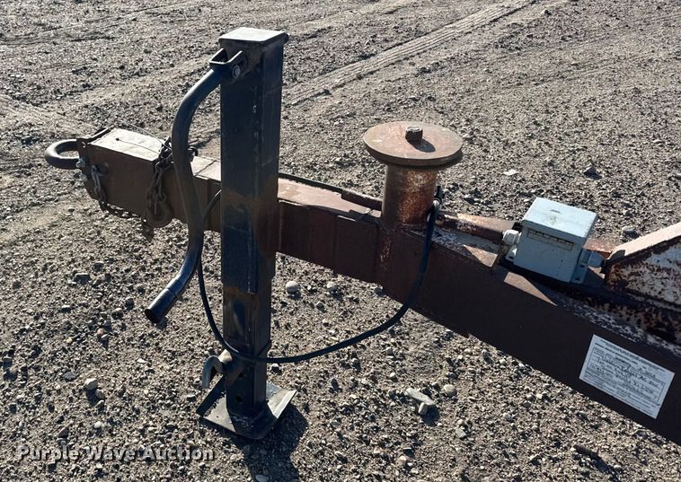 image for item FB0644 1978 BANK UT Trailer flatbed trailer