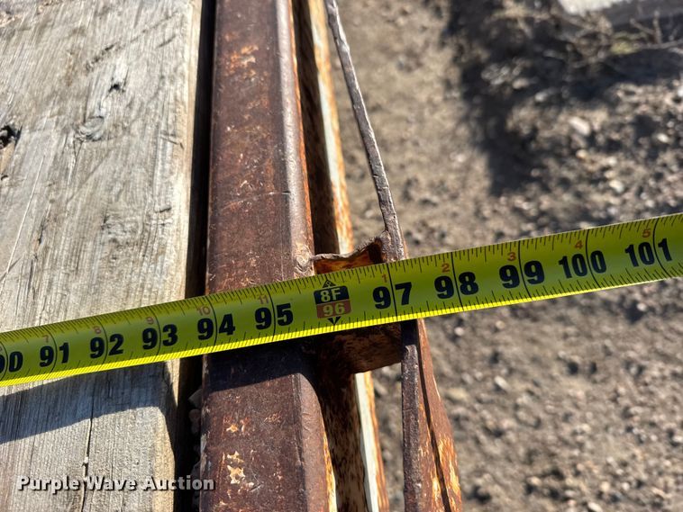 image for item FB0644 1978 BANK UT Trailer flatbed trailer