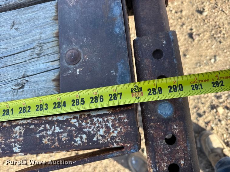 image for item FB0644 1978 BANK UT Trailer flatbed trailer