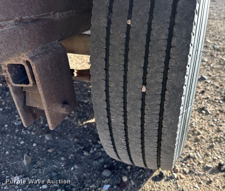 image for item FB0644 1978 BANK UT Trailer flatbed trailer