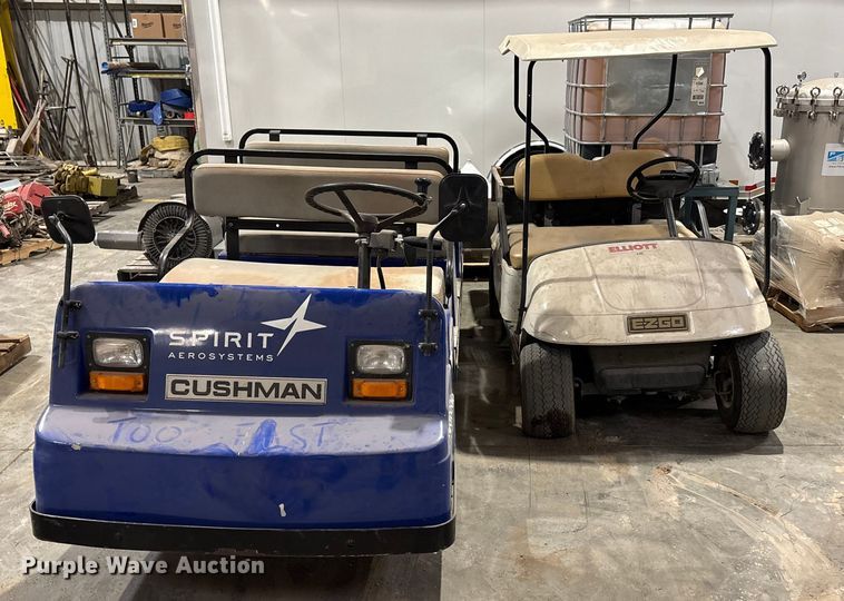 image for item FB0682 (2) golf carts