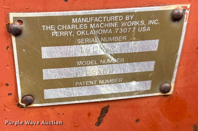 image for item FB0687 Ditch witch 350SX cable plow