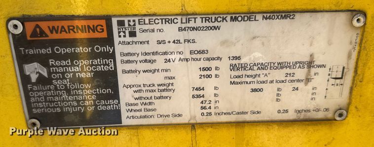 image for item FB0693 (3) Hyster 40 forklifts
