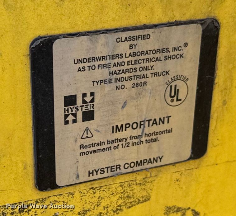 image for item FB0693 (3) Hyster 40 forklifts