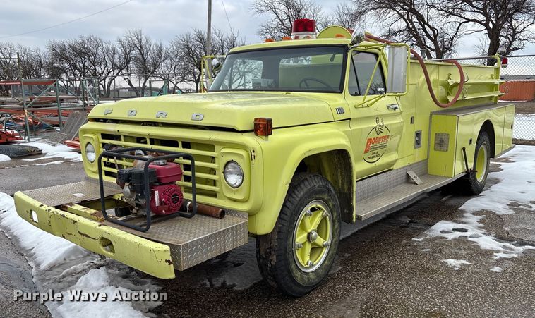 image for item FB0716 Ford F600 pumper fire truck