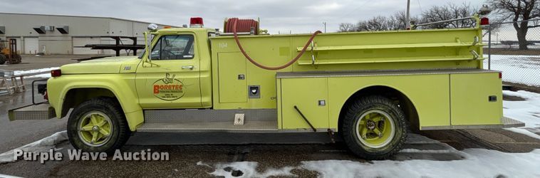 image for item FB0716 Ford F600 pumper fire truck