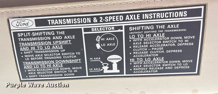 image for item FB0716 Ford F600 pumper fire truck