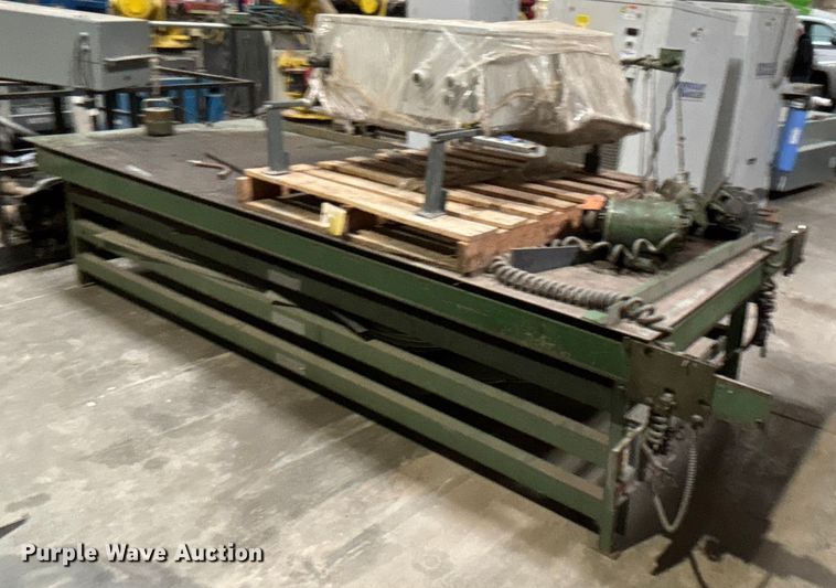 image for item FB0719 Engel industries Shopmaster 1018-4 plasma cutting table