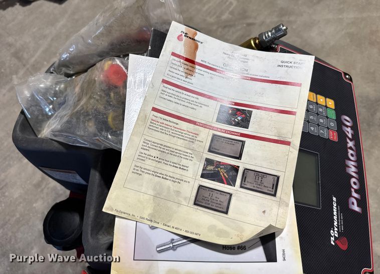 image for item FB0733 Flo Dynamics Pro Max 40 transmission fluid exchanger