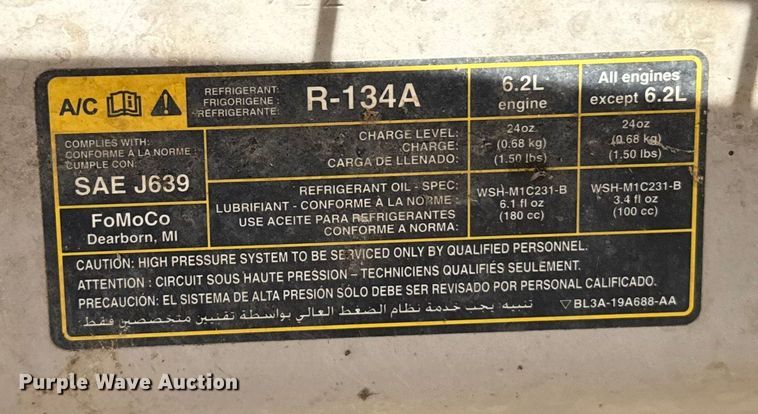 image for item FB0735 2014 Ford F150 Crew Cab pickup truck